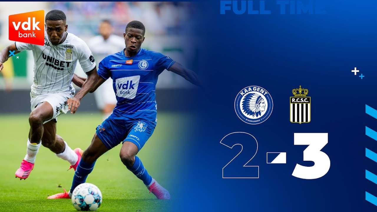 KAA Gent - Charleroi: 2-3