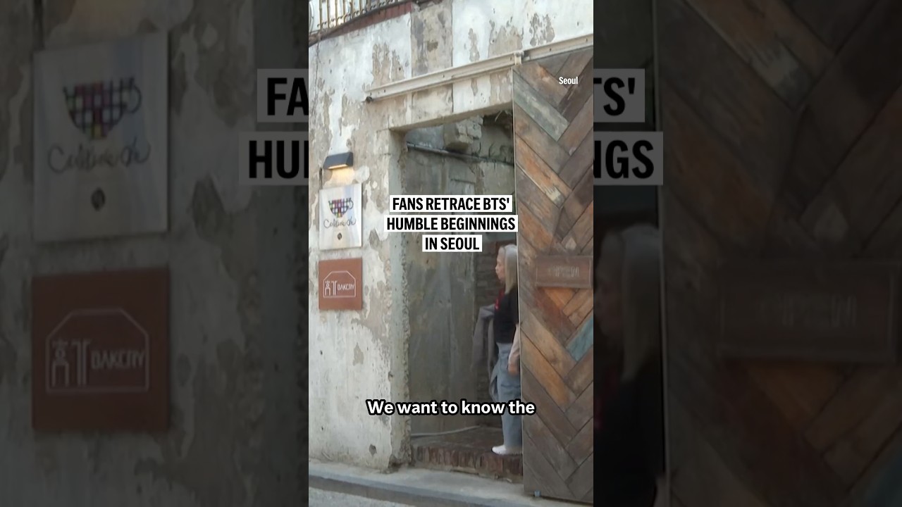 Fans retrace BTS's humble beginnings in Seoul