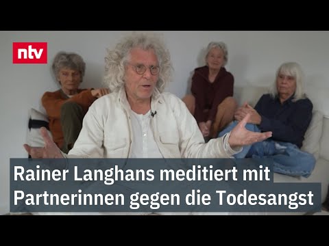 Gegen die Todesangst meditiert Rainer Langhans mit seinen Partnerinnen  - Hippie-Ikone hat Krebs