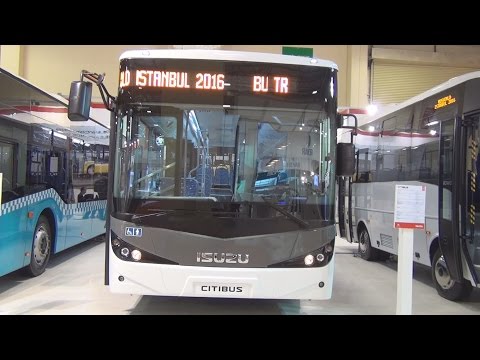 Isuzu Citibus ISB4.5E6 210B Bus (2016) Exterior and Interior in 3D