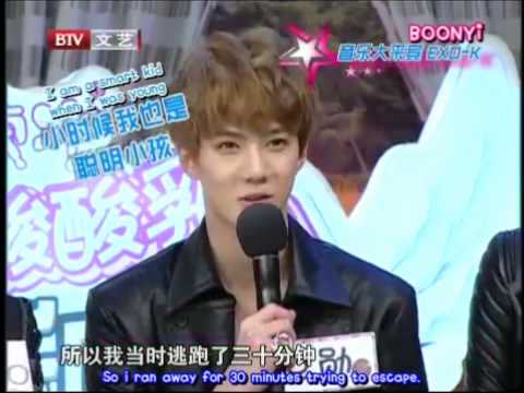 EXO-K Sehun and SNSD Seohyun casting stories