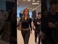 Sussanne Khan And Sons Pictured At The Airport