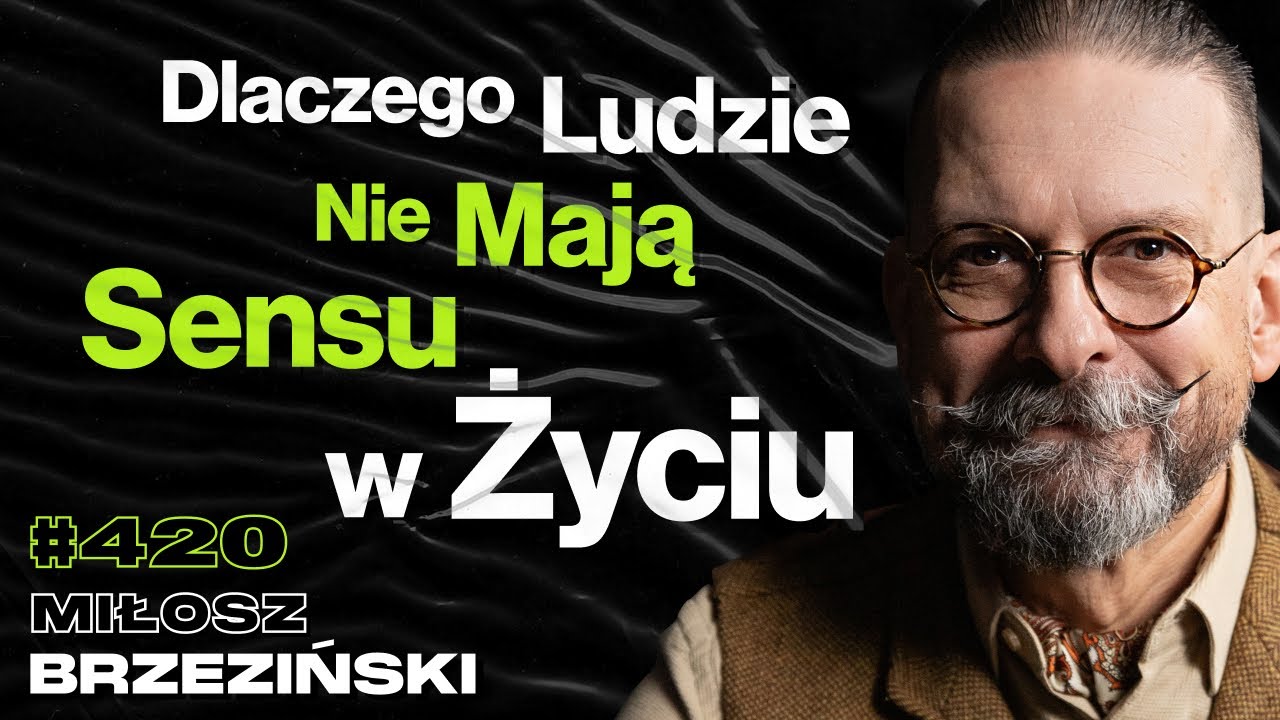 #420 Jak Zrobić To Co Masz Zrobić? Jak Pokonać Stres? Ty vs. Twoje Talenty - Miłosz Brzezinski