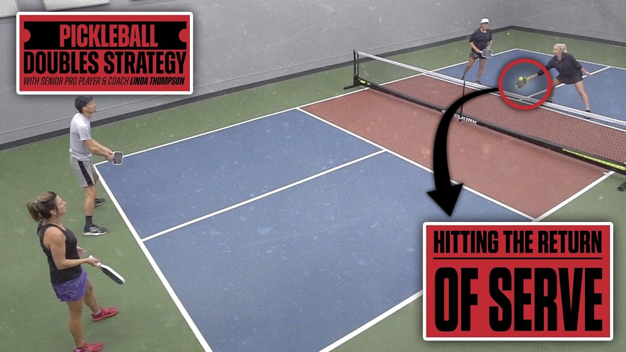 Pickleball Return of Serve Double Strategy: Where To Hit the Return