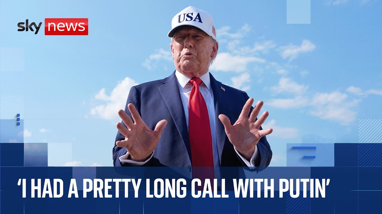 Donald Trump: 'I had a pretty long call with Putin, and we talked about a lot of things'
