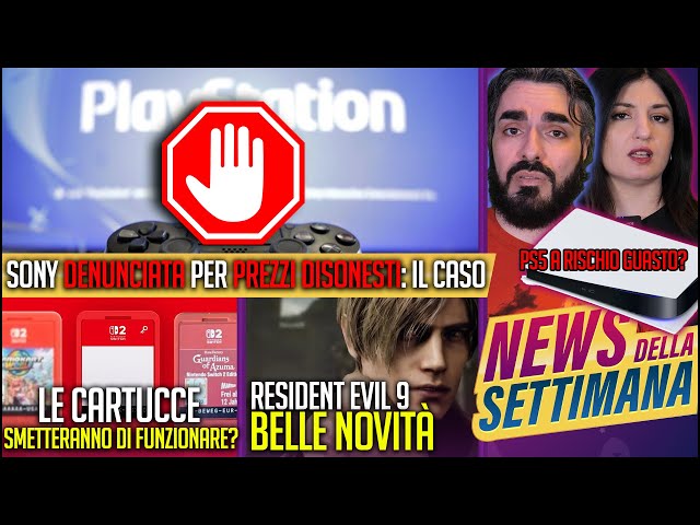SWITCH 2: LE CARTUCCE NON FUNZIONERANNO PIÚ, SE… | SONY: PREZZI DISONESTI | RESIDENT EVIL 9: NOVITÀ