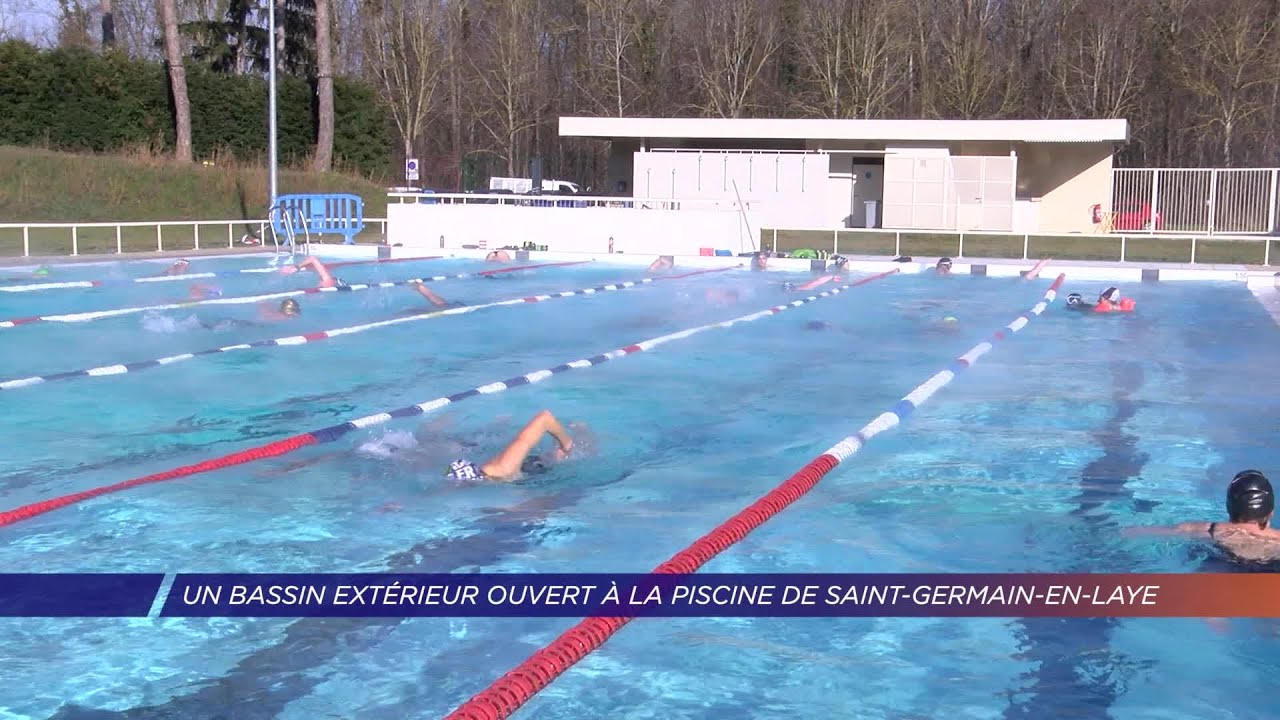 Yvelines | Un bassin extérieur ouvert à la piscine de Saint-Germain-en-Laye