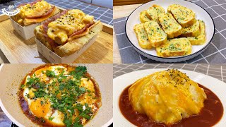 Bí quyết những món ngon từ trứng phần 1 | ASMR Cooking | Trứng Cuộn. Sandwich Trứng, v.v