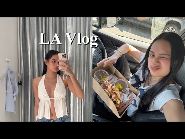 LA Vlog | with Bea, lots of eating & shopping!