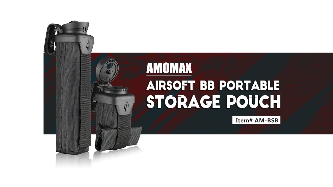Amomax User Manual | BB Portable Storage Pouch