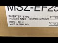 Обзор кондиционера Mitsubishi Electric MSZ-EF25VE / MSZ-EF35VE (Designe Inverter)