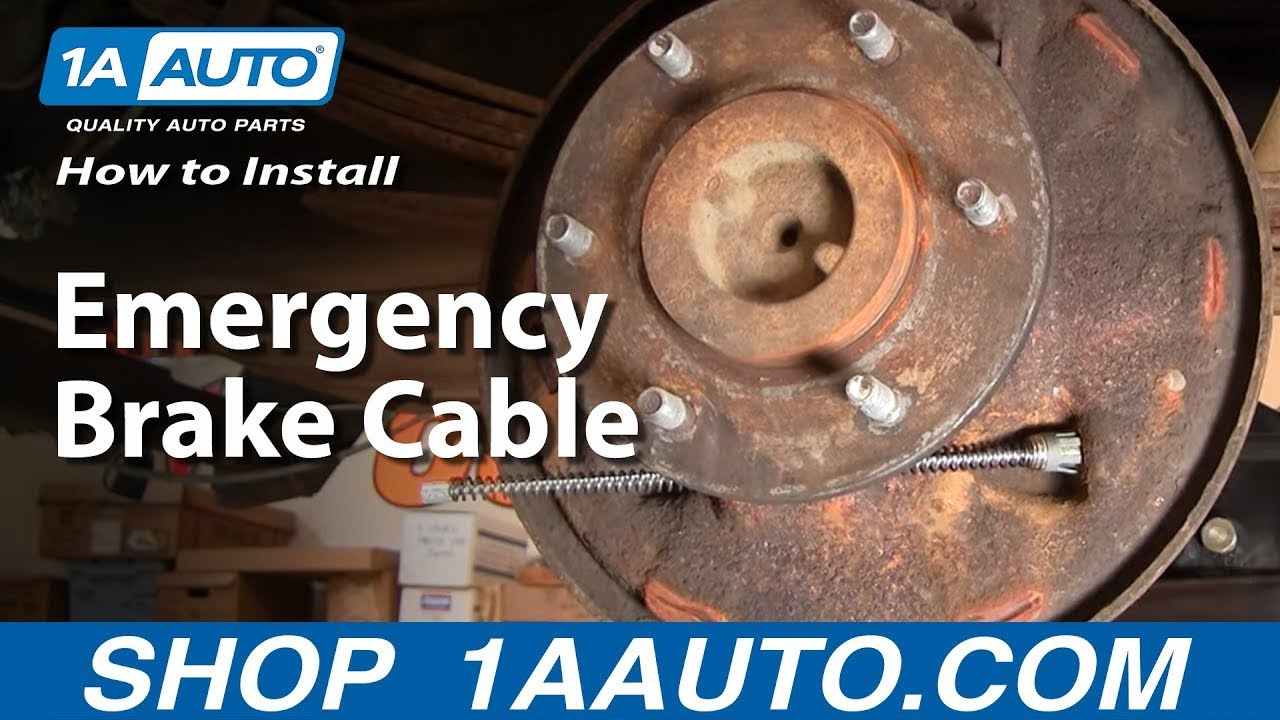 How to change emergency brake cable ford ranger #7