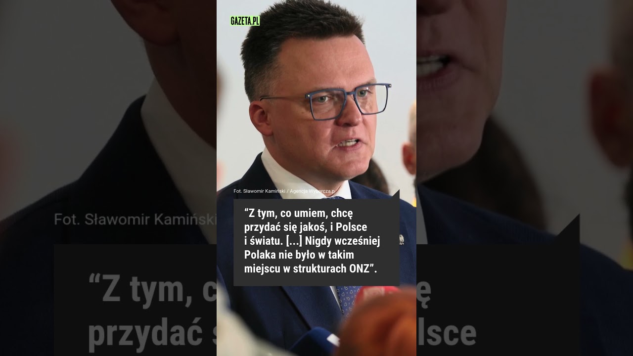 Szymon Hołownia chce odejść z polskiej polityki