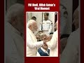 Video Of PM Modi Greeting Bihar CM Nitish Kumar At Bharat Ratna Felicitation Programme Goes Viral  - 00:37 min - News - Video