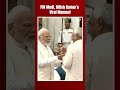 Video Of PM Modi Greeting Bihar CM Nitish Kumar At Bharat Ratna Felicitation Programme Goes Viral