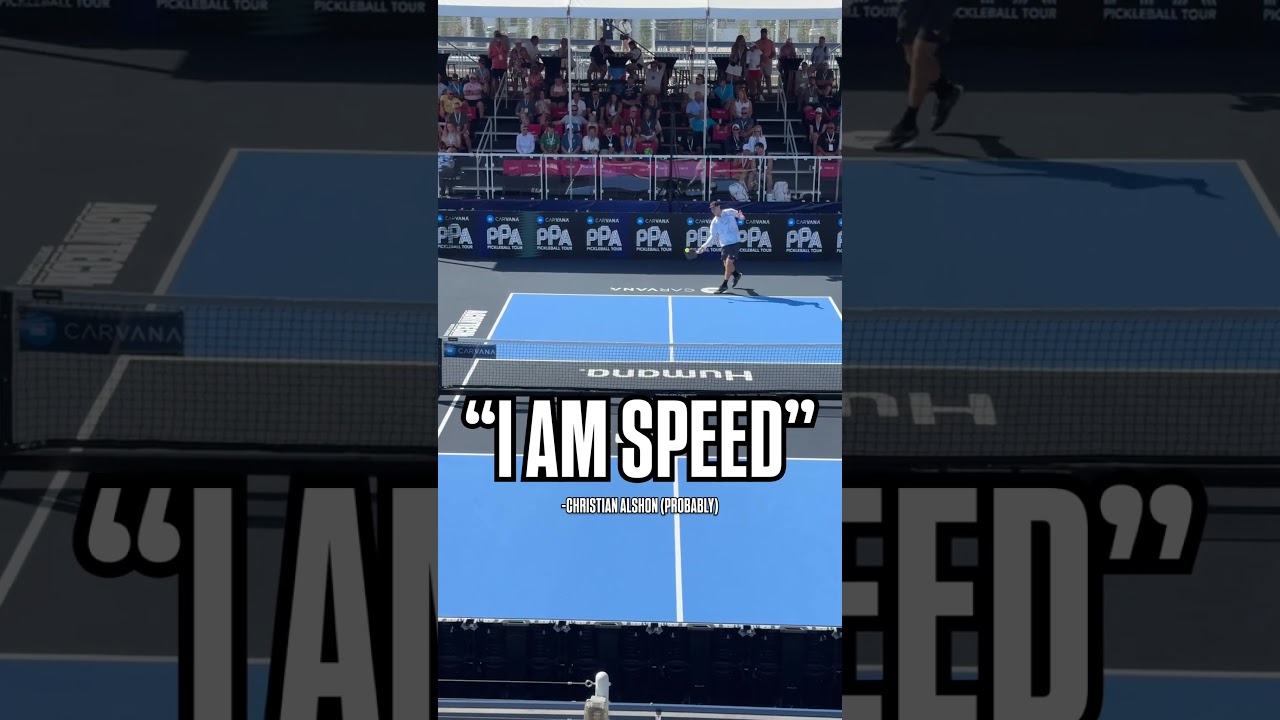 How did Christian Alshon even get to this pickleball?! What a shot 🙌