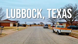 Lubbock, Texas! Drive with me through a Texas town!