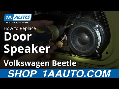 VW NEW BEETLE (MKIV) - Door Speakers Replacement