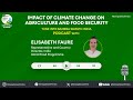 Impact of Climate Change On Agriculture And Food Security