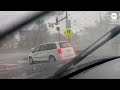 Strong winds send debris and sparks flying amid tornado warning in Maryland  - 01:30 min - News - Video