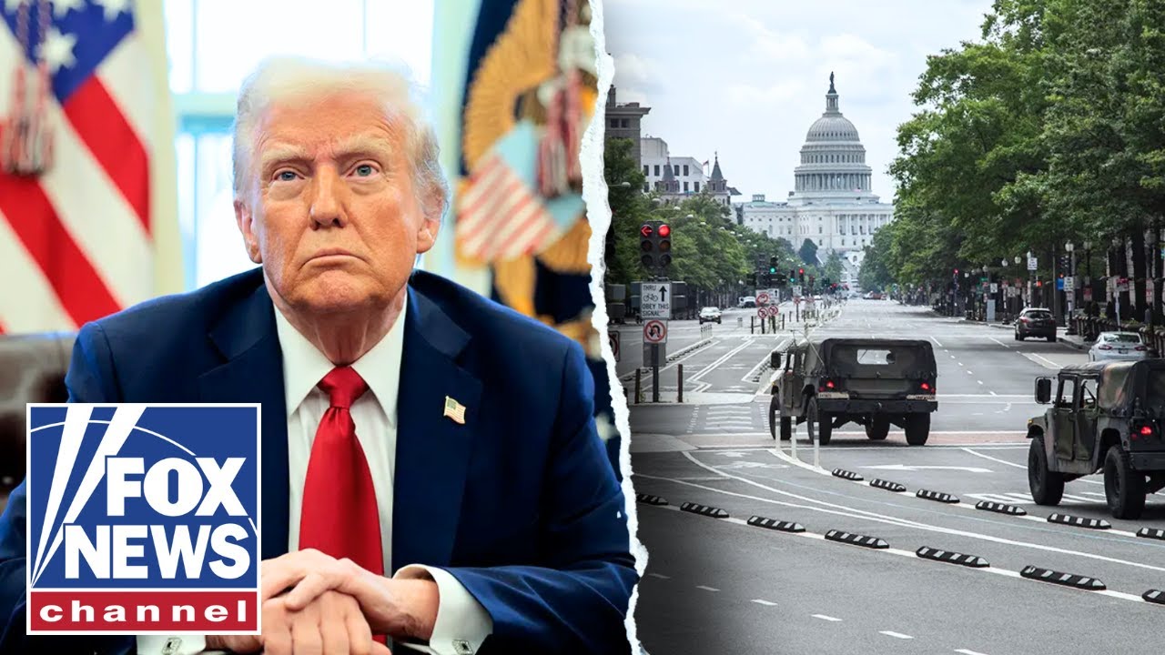 BREAKING: Staggering data reveals success of Trump's DC crime crackdown
