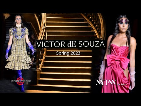VICTOR de SOUZA | New York Fashion Week SS2023 | Runway Show - NYFW SS23 - 4K