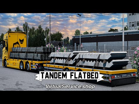 Scania NG Tandem Flatbed v1.49