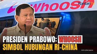 Presiden Prabowo Subianto Turun Tangan Selesaikan Utang Kereta Cepat Whoosh