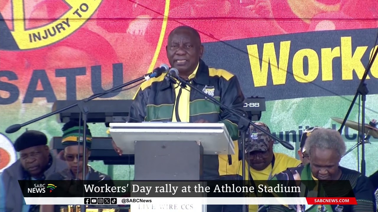Workers' Day 2024 | 'The workers drive the wheel of SA's economy': Cyril Ramaphosa