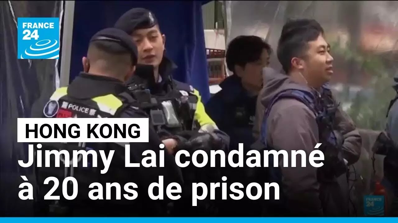Hong Kong : le magnat de la presse prodémocratie Jimmy Lai condamné à 20 ans de prison