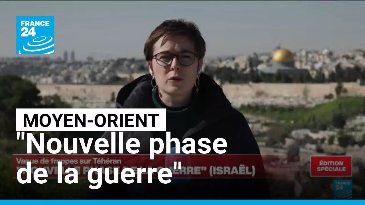 Guerre au Moyen-Orient : Israël dit être passé "à une nouvelle phase de la guerre" • FRANCE 24