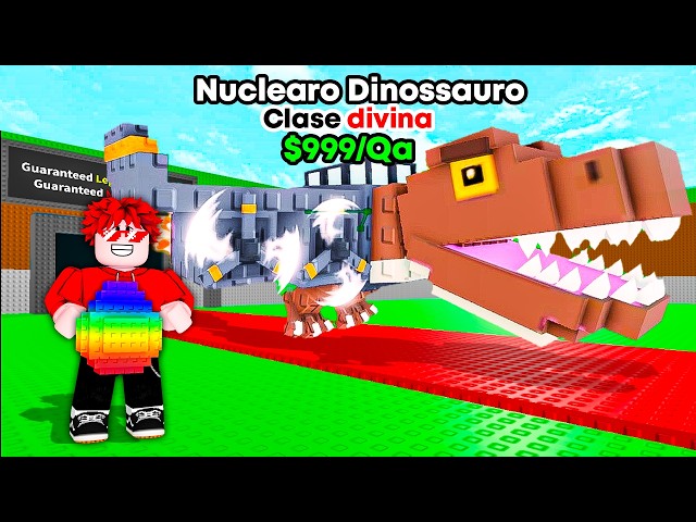 Usé SUERTE INFINITA y ROBÉ BRAINROT SECRETO (+ 10000 BILLONES) Steal a Brainrot (Roba un Brainrot)