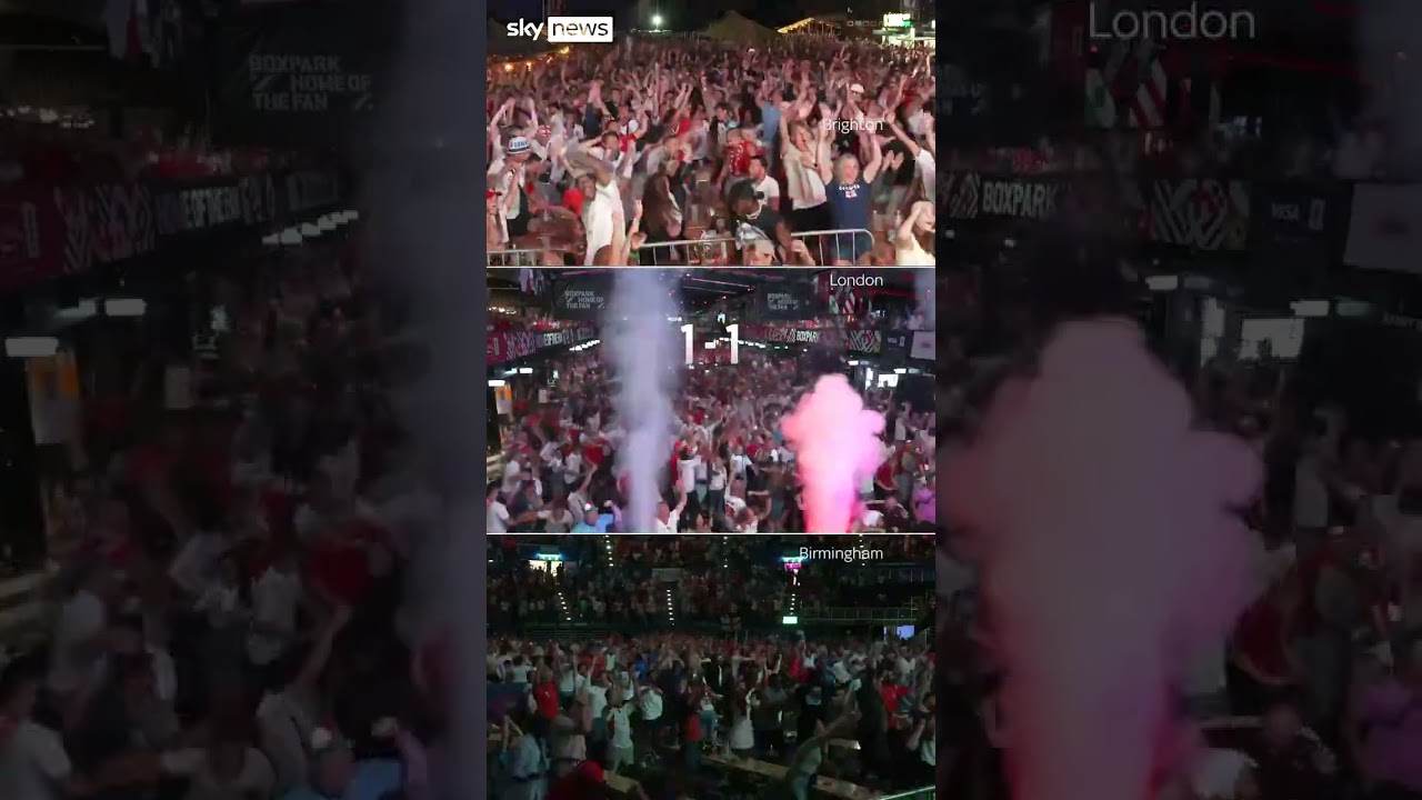 England through to semi-finals: How the fans reacted