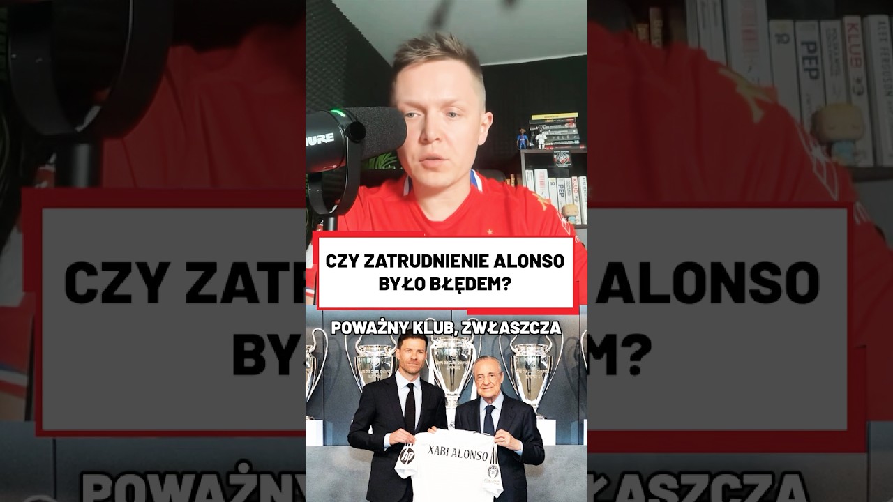 ćwiąkała o xabim alonso w realu: czy zatrudnienie go było błędem? #shorts