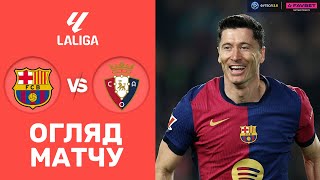 Барселона – Осасуна. Чемпіонат Іспанії, 27-й тур / Огляд матчу