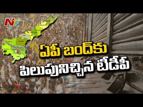 TDP calls for AP bandh; Police on high alert TDP calls for AP bandh; Police on high alert