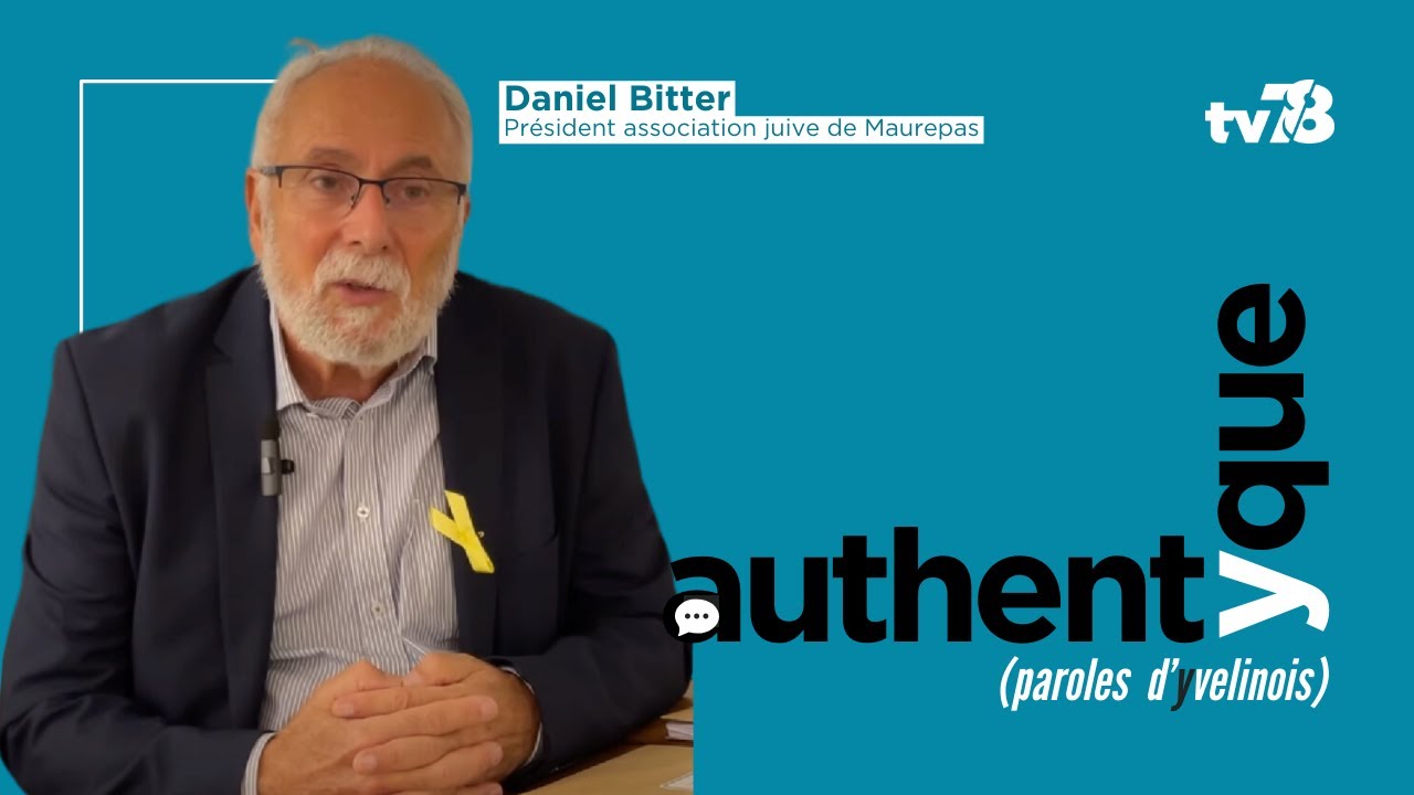 « L’antisémitisme n’est pas mort » Daniel Bitter, président association juive de Maurepas