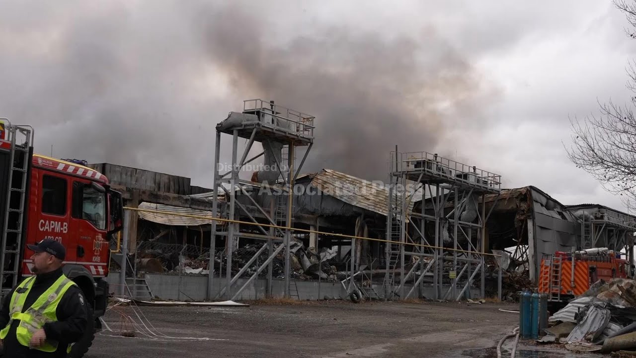 Russia strikes warehouse in Ukraine's capital Kyiv