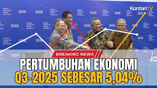 BREAKING NEWS: BPS UMUMKAN DATA PERTUMBUHAN EKONOMI INDONESIA KUARTAL III-2025
