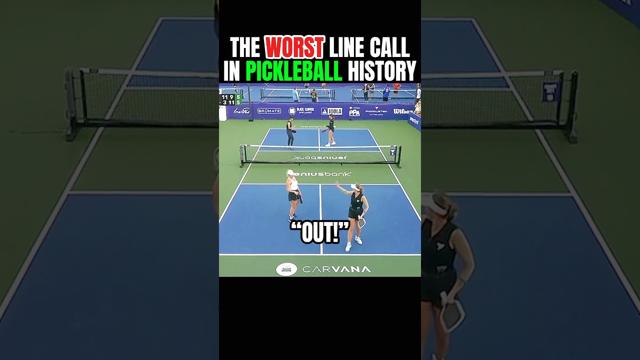 The Worst Call in Pickleball History 😬