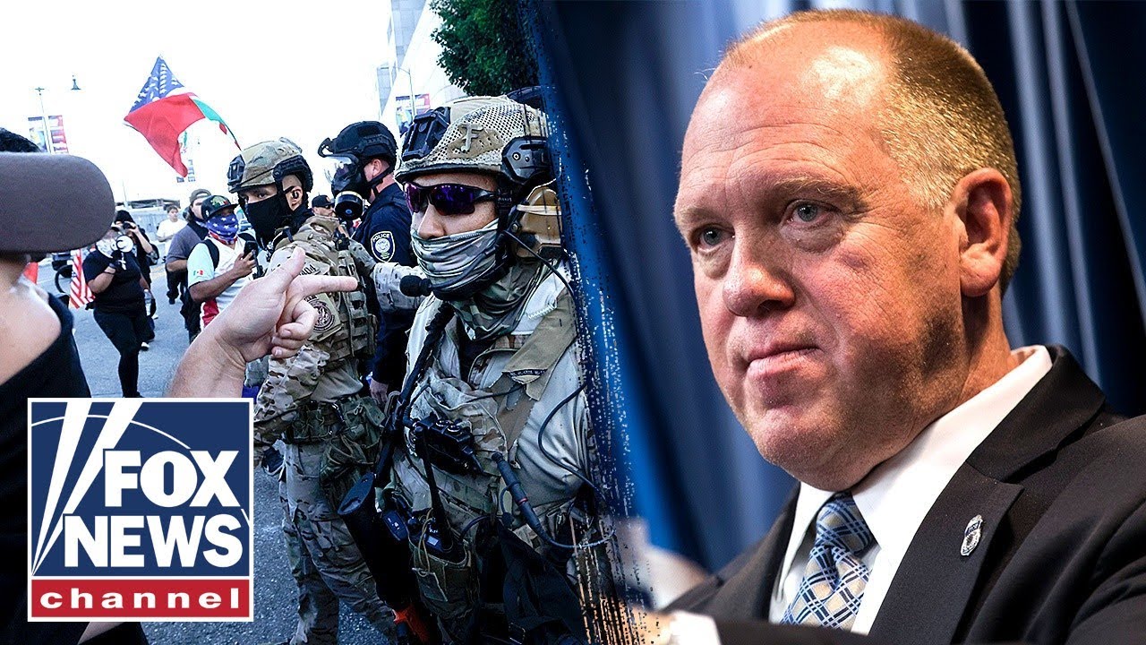 Homan FIRES BACK as Dems demand ICE agents remove masks