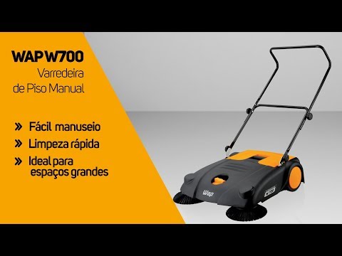 Varredeira De Piso Manual W700 Wap - Vídeo explicativo