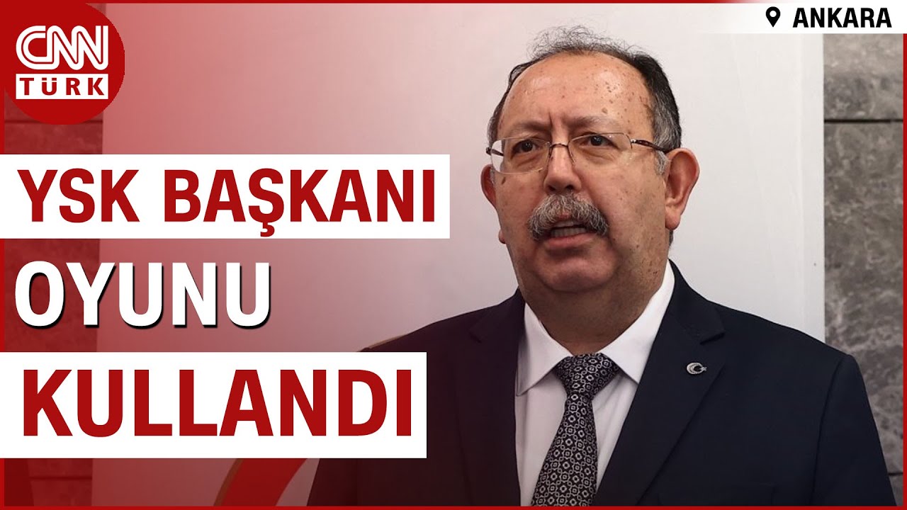 SON DAKİKA! 🚨 | YSK Başkanı Ahmet Yener Ankara'da Oyunu Kullandı!
