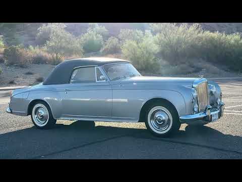 video 1958 Bentley S1 Continental Park Ward Drophead Coupe