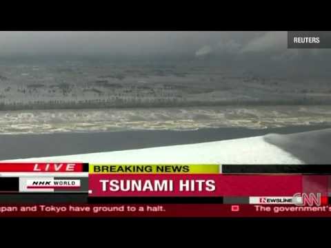 Breaking News!!CNN, Northern Japan Hits tsunami March 11,2011