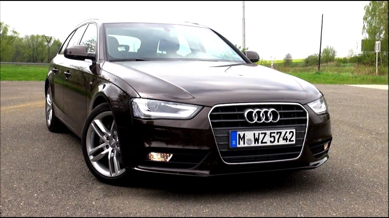 2014 Audi A4 Avant 2.0 TDI Ultra B8 S-Line Facelift 190 HP Test Drive ...