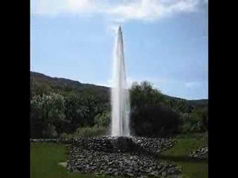 Geysir in Namedy bei Andernach (Weltgrößter Kaltwassergeysir)
