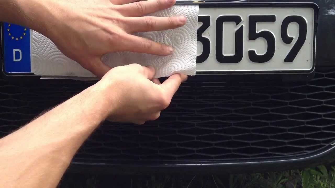 Nummernschild Montieren Nummernschild Montieren