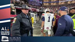 Auburn leaves the field at Alabama after losing the Iron Bowl