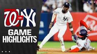 Nationals vs. Yankees Game Highlights (8/25/25) | MLB Highlights